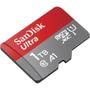 Imagem de Cartão de Memória Micro SD Sandisk Ultra 150 MB/s C10 U1 1 TB com Adaptador (SDSQUAC-1T00-GN6MA)