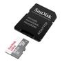 Imagem de Cartão de Memória Micro SD SanDisk Ultra 64GB Classe 10 + Adaptador - SDSQUNR-064G-GN3MA