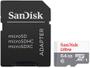 Imagem de Cartão de Memória Micro SDXC Ultra Sandisk 64GB 100MB/s 2X1