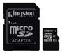Imagem de Cartão De Memória Microsd 32gb Sdc10 + Adaptador Kingston