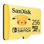 Imagem de Cartão de Memoria MicroSD Nintendo Switch 256GB Sandisk