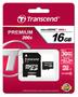 Imagem de Cartão de Memória microSDHC Transcend 16GB - Classe 10