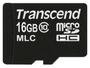 Imagem de Cartão de Memória MicroSDHC Transcend 16GB MLC INDUSTRIAL