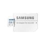 Imagem de Cartão de Memória Samsung EVO Plus 64GB Branco