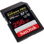 Imagem de Cartão de memória sandisk 256gb extreme pro sdhc - 170mb/s