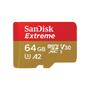 Imagem de Cartão de Memória Sandisk 64GB Extreme Classe 10 SDSQXA2-64G-GN6AA Micro SD