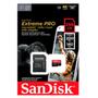 Imagem de Cartão de Memória SanDisk Extreme Pro microSDXC 256GB 200-140MB