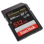 Imagem de Cartao de Memoria Sandisk Extreme Pro SDSDXXD-512G-GN4IN - 512GB - SD - 200MB/s