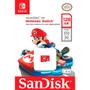 Imagem de Cartão de Memória SanDisk Micro SD Nintendo Switch 128GB - SDSQXAO-128G-GNCZN