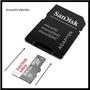 Imagem de Cartão de Memória SanDisk Micro Ultra SD Classe 10 64GB 100MB/S Câmeras WI-FI Celular Smatphone Tablet
