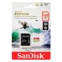 Imagem de Cartão de Memória SanDisk MicroSD Extreme 128GB Classe 10 - SDSQXAA-128G-GN6AA