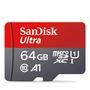 Imagem de Cartão de Memória Sandisk microSDXC (256GB, 128GB, 64GB, 32GB) - Classe 10, UHS-I