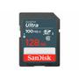 Imagem de Cartao de Memoria Sandisk Ultra SDXC 128 GB 100MB/s Classe 10 - SDSDUNR-128G-GN3IN