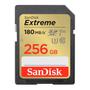 Imagem de Cartao de Memoria SD Sandisk Extreme 256GB / C10 / 180MBS - (SDSDXVV-256G-Gncin)