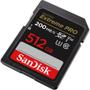 Imagem de Cartão de Memória SD Sandisk Extreme Pro 200-140 MB/s C10 U3 V30 512 GB (SDSDXXD-512G-GN4IN)