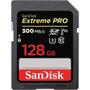 Imagem de Cartão de Memória SD Sandisk Extreme Pro 300-260 MB/s C10 U3 V90 128 GB (SDSDXDK-128G-GN4IN)