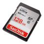 Imagem de Cartão de Memória SD SanDisk Ultra 128GB, Classe 10, U1, 80MB/s - SDSDUNC-128G-GN6IN