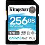 Imagem de Cartão Memória Kingston Sd Xc 256Gb Canvas Go Plus 170Mb/S