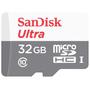 Imagem de Cartão Memória Micro Sd Ultra Sandisk 32gb 80mb/s Classe 10 clr p/ Celular Samsung Galaxy J5