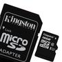 Imagem de Cartão Memória MicroSD/Micro SDHC 16GB 80MBs Kingston