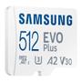 Imagem de Cartão Memória Samsung 512Gb Micro Sd Evo Plus Com Adapt