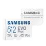 Imagem de Cartão Memória Samsung 512Gb Micro Sd Evo Plus Com Adapt