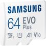 Imagem de cartao memoria SAMSUNG Micro SDXC 4k 130mb/s 867x 64gb