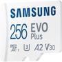 Imagem de cartao memoria SAMSUNG Micro SDXC EVO U3 4k 130mb/s 256gb