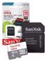 Imagem de Cartao Memoria Sandisk 16GB Micro sd Ultra SDHC