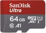 Imagem de Cartão Memória Sandisk Ultra 64gb 120mb/s Classe 10 Microsd Original