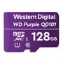 Imagem de Cartão Micro Sd 128gb 64tbw Intelbras Cameras Cftv Mibocam Purple Western Digital