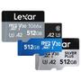 Imagem de Cartão Micro SD Lexar de Alta Velocidade (128GB, 32GB, 64GB, 256GB, 512GB) - Classe 10