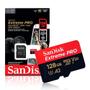 Imagem de Cartao Micro Sd Sandisk Extreme Pro 128gb 200mbs Para Câmeras, Drone, Notebook, Nintendo Switch, Games, Celular, Tablet com Adaptador