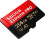 Imagem de Cartão microSDXC Sandisk UHS-I Extreme 256GB - 170MB/s