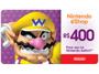 Cartão Presente Digital Nintendo R$ 400,00 Ecash Brazil Imagem de Cartão Presente Digital Nintendo R$ 400,00 Ecash Brazil