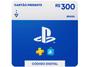 Imagem de Cartão Presente Digital PlayStation Store R$ 300,00
