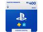 Imagem de Cartão Presente Digital PlayStation Store R$ 400,00 Sony PlayStation