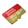 Imagem de Cartão SanDisk Micro SD 32GB Extreme Classe 10 Vel. até 100MB/s a Prova de Água p/ Câmera de ação 4K e Full HD SDSQXAF-032G-GN6AA