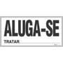 Imagem de Cartaz ALUGA-SE 155X325MM Pacote com 50