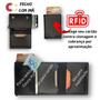 Imagem de Carteira Fibra Com Imã Exclusividade Atni Bloqueio Rfid