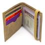 Imagem de Carteira Pequena Compacta Fina com elástico Porta Cartões Cnh Cédulas - Kartmen