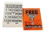 Imagem de Cartela Colorida De Bingo Com 500 Fls Free Bingo Pc 5 Blocos 10x8cm