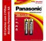 Imagem de Cartela com 20 Pilhas Alcalina AA Power PANASONIC Alkaline LR6-2BT480 - Pequena AA