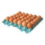 Imagem de Cartela Para 30 Ovos Papelão Bandeja Para Granja Comércio 100 Unidades