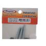 Imagem de Cartela Parafuso Madeira Preguim Cabeca Tampinha Philips Com Bucha 10Mm Com 03 Pecas 7578