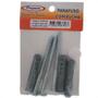 Imagem de Cartela Parafuso Madeira Preguim Cabeca Tampinha Philips Com Bucha 10Mm Com 03 Pecas 7578