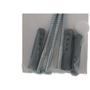 Imagem de Cartela Parafuso Madeira Preguim Cabeca Tampinha Philips Com Bucha 10Mm Com 03 Pecas 7578