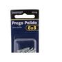 Imagem de Cartela Prego Aco Polido Brasfort Com Cabeca  08X08 (1,20X18mm) Cartela Com 30 Gramas 7710