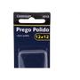 Imagem de Cartela Prego Aco Polido Brasfort Com Cabeca  12X12 (1,80X28mm) Cartela Com 40 Gramas 7712