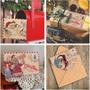 Imagem de Cartões de Natal Vintage com Envelopes - Pacote com 5 Unidades